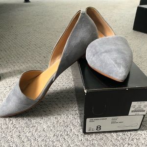 J. Crew Zoe Suede D’Orsay Flat